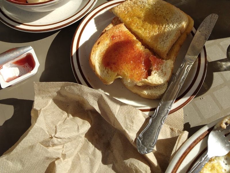 Chuck's Coffee Shop food